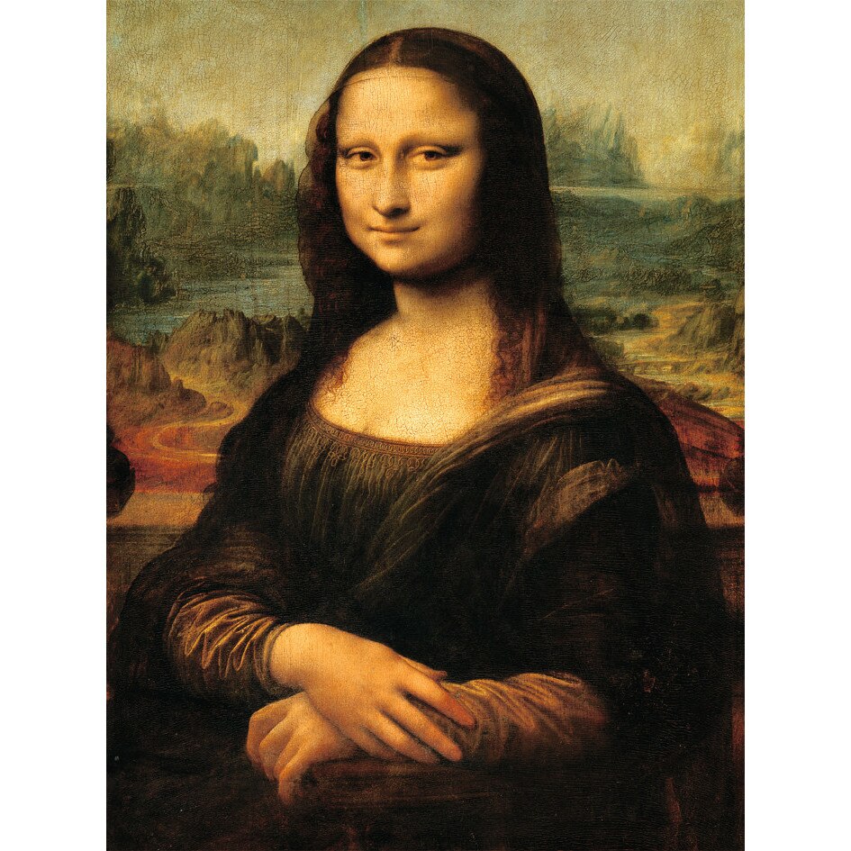 Puzzle Ravensburger - Leonadro Da Vinci, Mona Lisa, 1.000 piese (15296)
