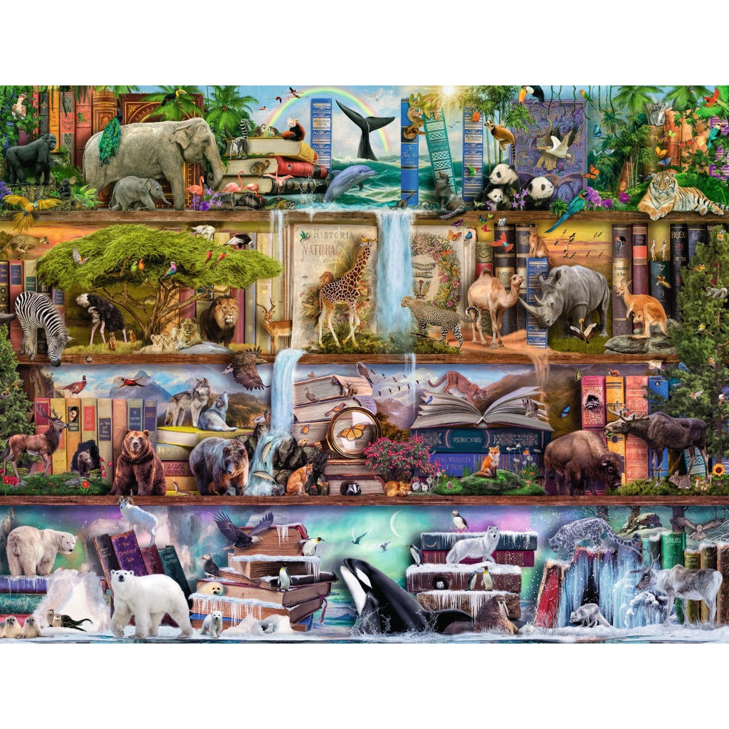 Puzzle Ravensburger - Animale, 2.000 piese (16652)
