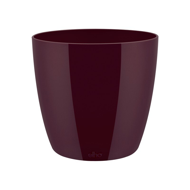 Masca de ghiveci Brussels Diamond Round cu diametrul de 14 cm pentru plante de interior mov