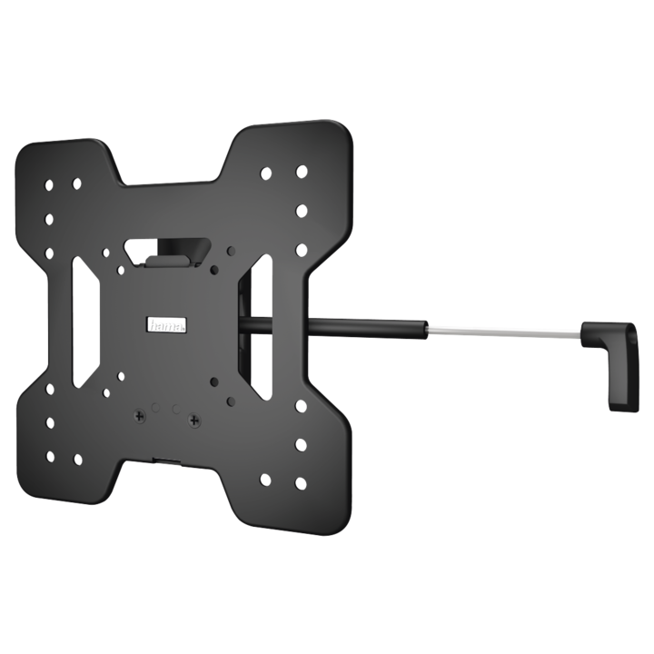 Стенна стойка за TV Hama 118051, Фиксирана, 19"-48", 25 кг, Черна