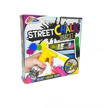 Set creta colorata spray pentru asfalt, 4 culori Set creta colorata spray pentru asfalt, 4 culori