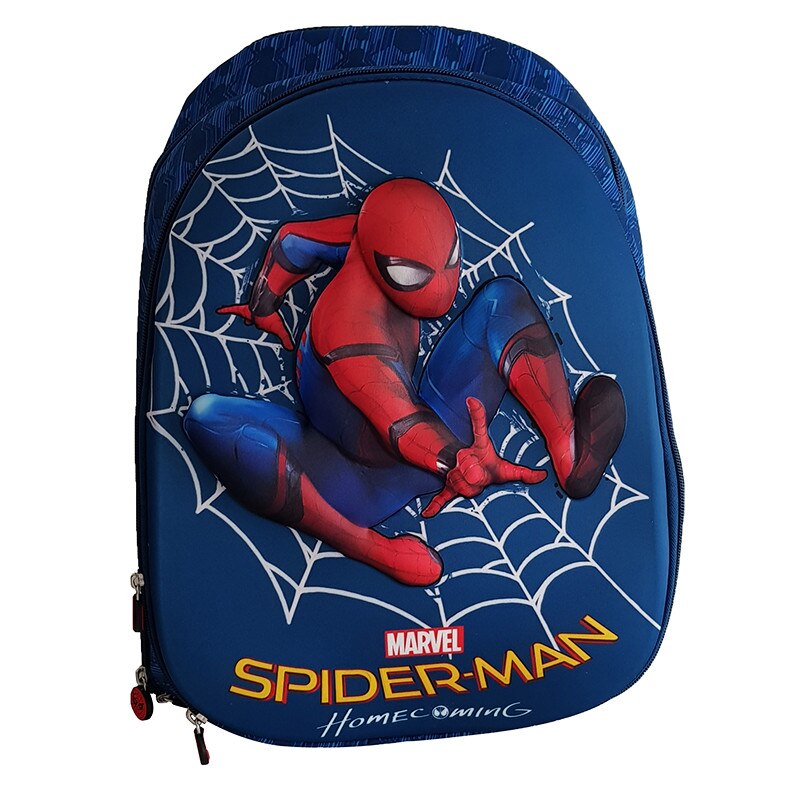 Ghiozdan Spiderman 3D albastru Pigna