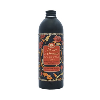 Gel de dus crema Tesori d'Oriente Japanese Rituals cu ulei de Tsubaki si Bujor 500 ml Gel de dus crema Tesori d'Oriente Japanese Rituals cu ulei de Tsubaki si Bujor 500 ml
