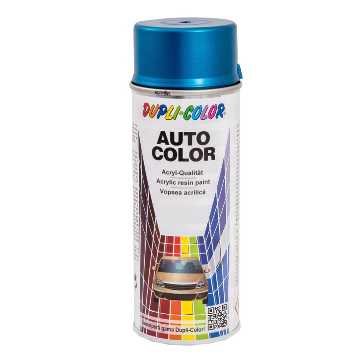 Спрей боя за автомобил Dupli-Color, Металик, 564499, Blue electric