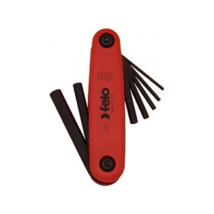 Felo - Set 7 imbusuri de buzunar 2.0-8.0 mm [34500701]