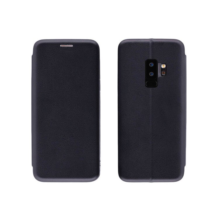 Husa tip carte din piele, Samsung Galaxy S8+ (S8 PLUS), Magnet, Negru