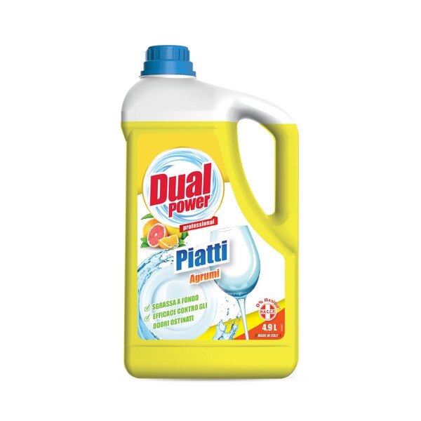 Detergent gel ultra-degresant antibacterian,parfum placut de citrice 5l