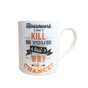 Cana din ceramica, Widdop, alba, cu textul  Cana din ceramica, Widdop, alba, cu textul