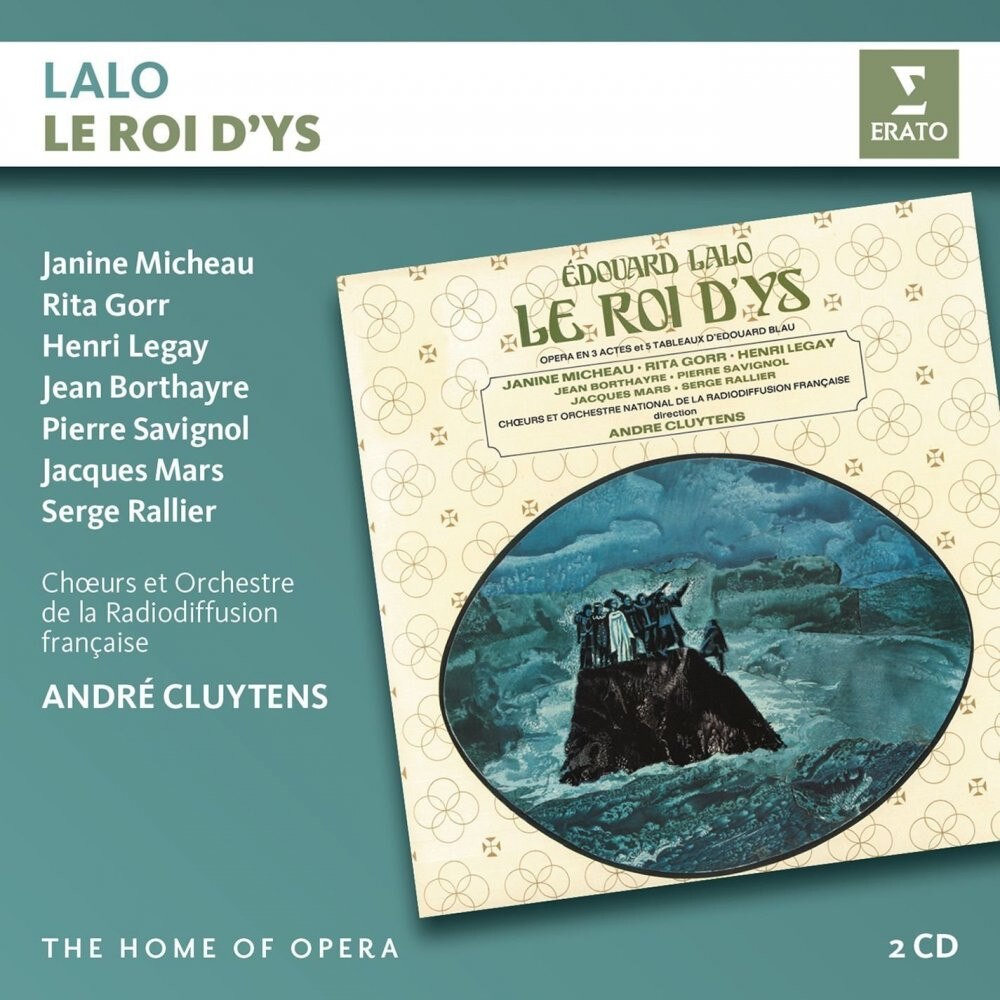 Janine Micheau,Rita Gorr,Henri Legay/Orchestre de la Radioffusion francaise/Andre Cluytens - Lalo:Le roi D'Ys (2CD)