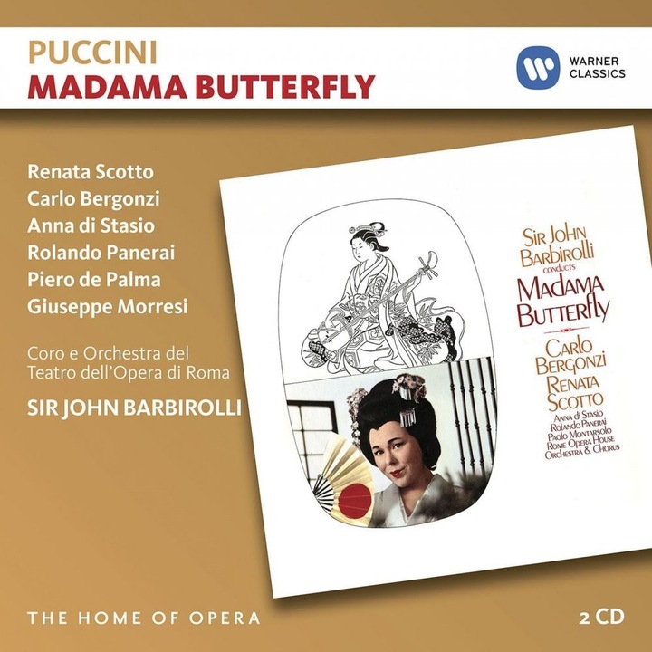 Renata Scotto,Carlo Bergonzi,Anna di Stasio,Rolando Panerai/Orchestra del Teatro dell'Opera di Roma/Sir John Barbirolli - Puccini:Madama Butterfly (2CD)