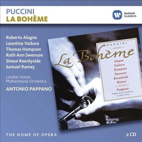 Roberto Alagna,Leontina Vaduva,Thomas Hampson/Philharmonia Orchestra/Antonio Pappano - Puccini:La Boheme (2CD)