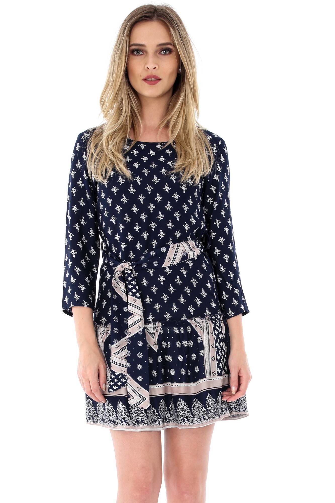 Tunica bleumarin, ROH, cu cordon