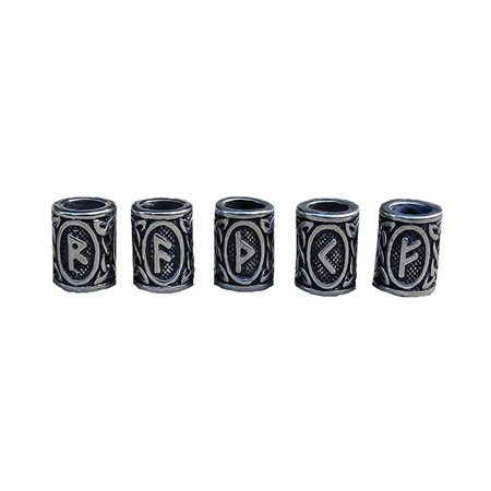 Set 5 Inele De Barba Pentru Barbati Metal Unicorn Emag Ro