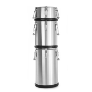 Container termoizolant pt trransport alimente, 35 litri, inox, capac dublu, ø330x(H)570 mm Container termoizolant pt trransport alimente, 35 litri, inox, capac dublu, ø330x(H)570 mm