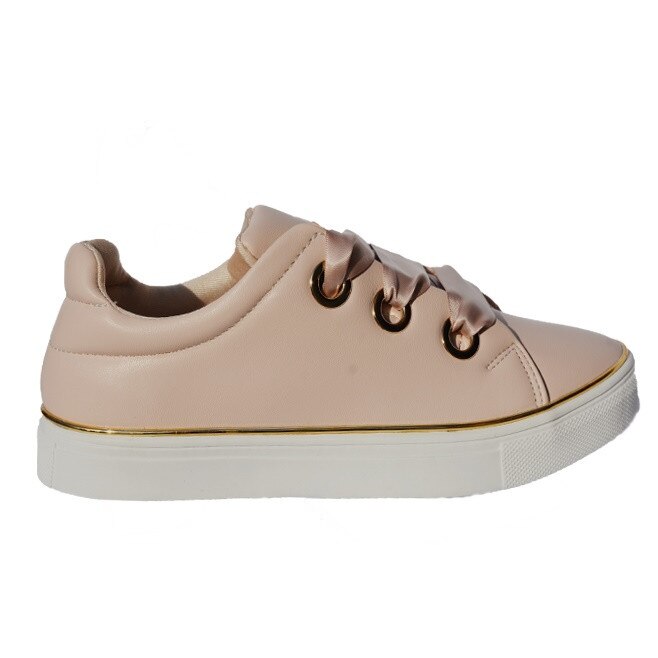 Pantofi sport ,usori si comozi, D&J Exclusive, Roz Pudra