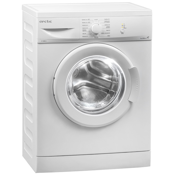 Masina de spalat rufe Slim Arctic EF5800A+, 5 kg, 800 RPM, Clasa A+, Alb