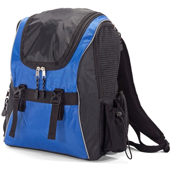 Rucsac Casual, BENZI, BZ 5218R, Negru/Albastru