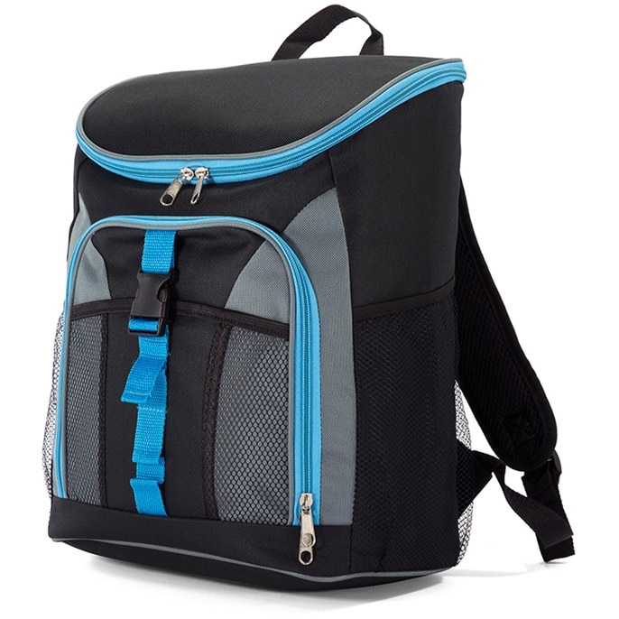 Rucsac Termoizolant, Benzi, BZ 5138R, Negru/Turcoaz