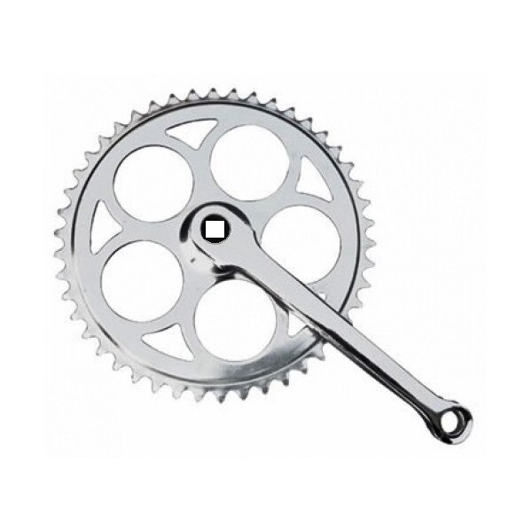 Angrenaj Pedalier 1 Foaie Ax Patrat 46T