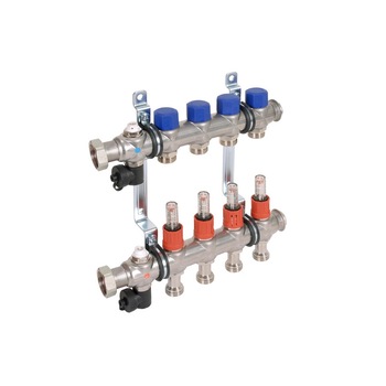 Distribuitor cu debitmetru Profitherm cu 9 cai 1 Distribuitor cu debitmetru Profitherm cu 9 cai 1