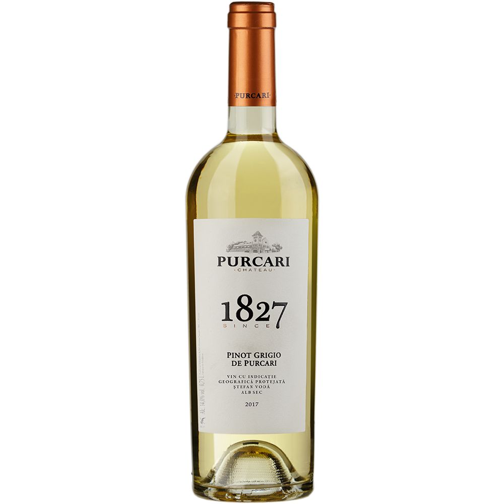 Vin Alb Sec Pinot Grigio de Purcari 13.5%, 0.75 L