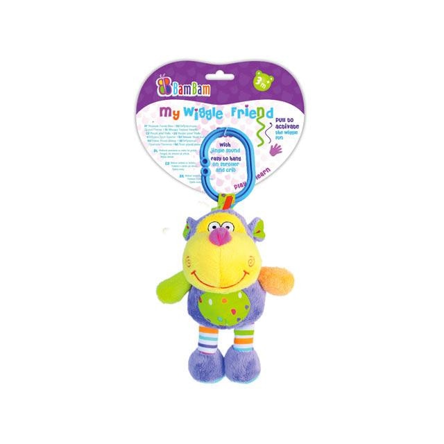 Jucarie de plus B Toys Breloc maimuta