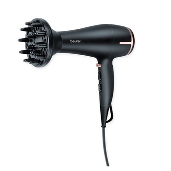 Uscator de par cu ioni si tehnologie Beurer ECO HC60, 1400 W, senzor tactil Uscator de par cu ioni si tehnologie Beurer ECO HC60, 1400 W, senzor tactil