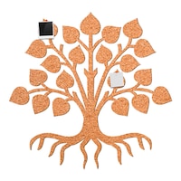 Panou Pluta Copac pentru Mesaje, Notite, Fotografii, Afise etc, 90x87 cm