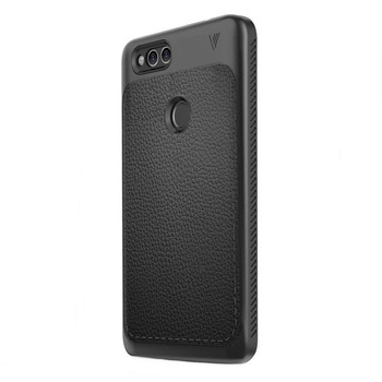 Husa Huawei Honor 7x - IVSO Silicon TPU Grain Negru Husa Huawei Honor 7x - IVSO Silicon TPU Grain Negru