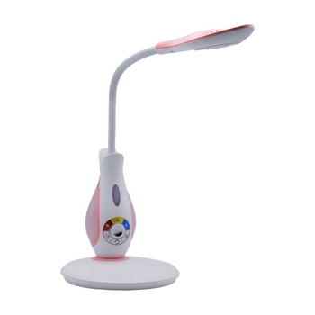 Lampa de birou Swany cu LED 5W, lumina ajustabila, atmosfera colorata, lumina de veghe, roz Lampa de birou Swany cu LED 5W, lumina ajustabila, atmosfera colorata, lumina de veghe, roz