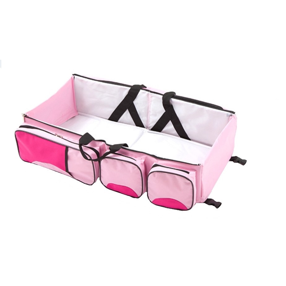 Geanta multifunctionala 3 in 1 Bebeking Pink