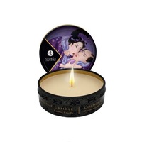 Mini lumanare de masaj si ambient SHUNGA, cu aroma de fructe exotice, 30 ml