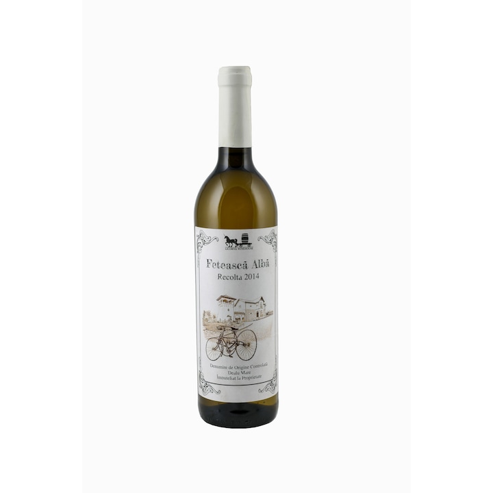 Бяло вино Licorna Feteasca Alba и Feteasca Regala, Сухо, 750 мл, 13.6%