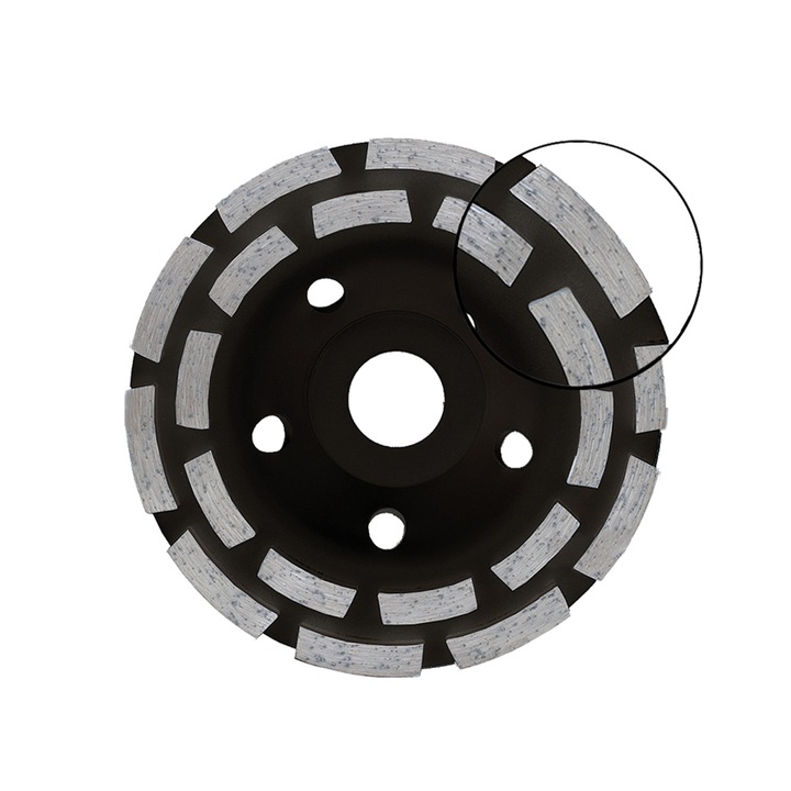 ABRABORO® No. 2, gyémántszemcsés betoncsiszoló D 125x22,23