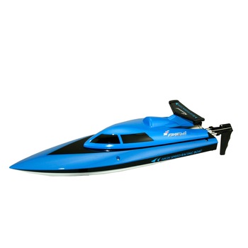 Barca RC cu telecomanda Blue Barracuda 2.4GHz / 20 km/h / 350mm / RTR Barca RC cu telecomanda Blue Barracuda 2.4GHz / 20 km/h / 350mm / RTR
