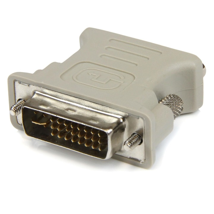 Adaptor DVI-I(24+5 pini) VGA, tip tata - mama, analogic