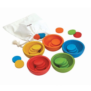 Jucarie educativa Plan Toys, Multicolor Jucarie educativa Plan Toys, Multicolor