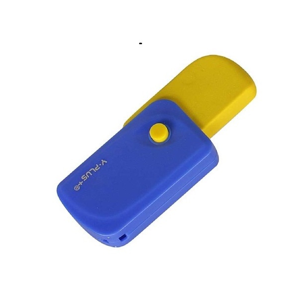 Radiera cu suport Spinner, Y-PLUS, Albastra