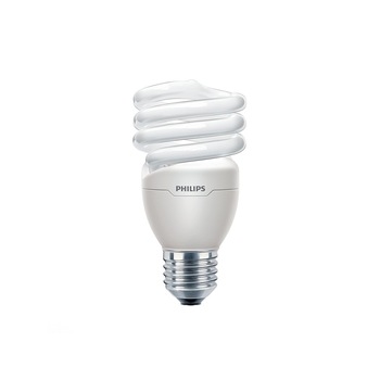 Bec economic Philips, Tornado T2, forma spirala, E27, 20W, 10000 ore, lumina calda Bec economic Philips, Tornado T2, forma spirala, E27, 20W, 10000 ore, lumina calda