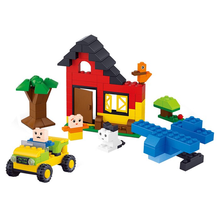 Set de constructie Sluban Cub cu 415 piese pentru baieti
