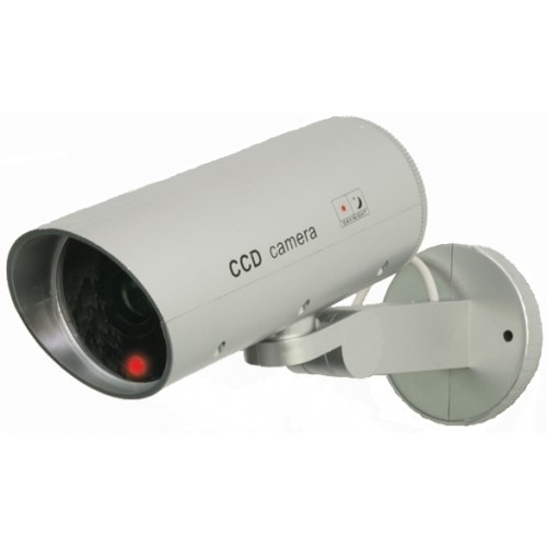 Camera supraveghere falsa de interior/exterior motorizata, cu design realistic