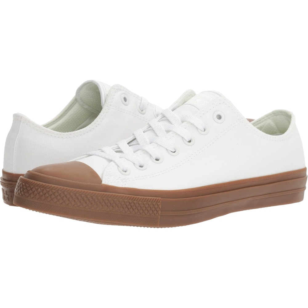 Pantofi sport Converse Chuck Taylor All Star II Ox pentru barbati, Alb/Maro