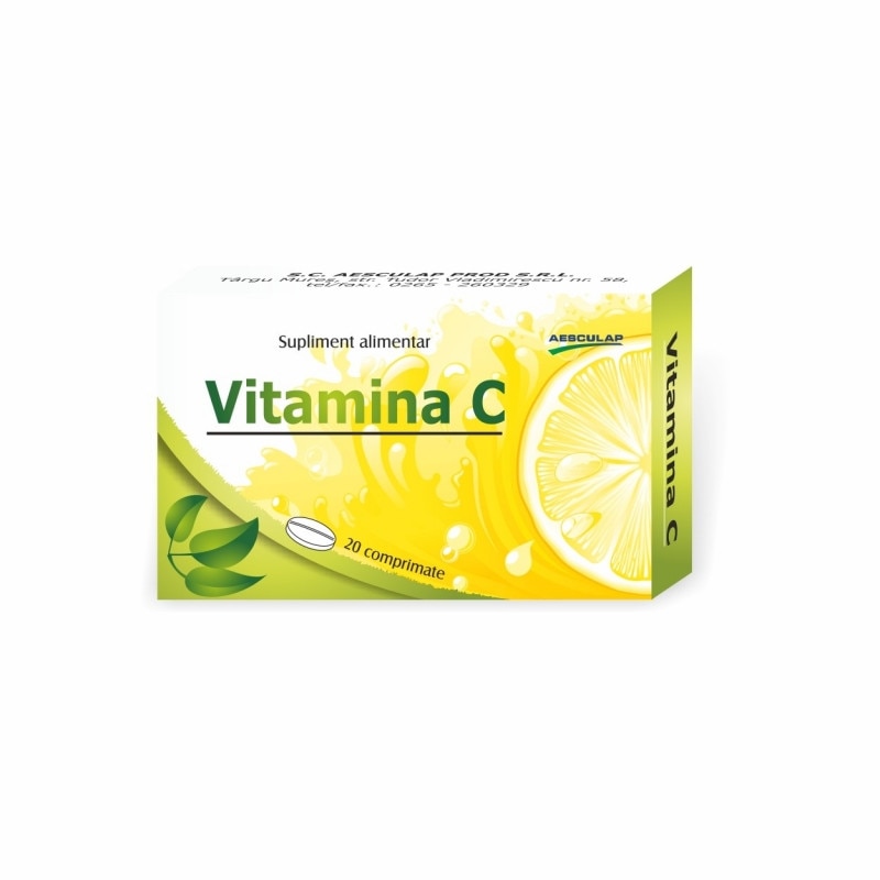 Vitamina C 180mg x 20 compr. Aesc