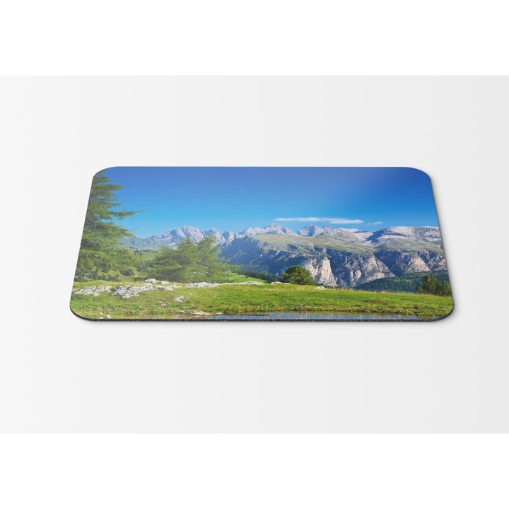 Egérpad Alpok Hegyek Napsütéses Nap Olaszország - 21,5 x 27 x 0,3 cm