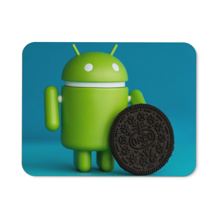 Egérpad Android Oreo Android Stock - 21,5 x 27 x 0,3 cm