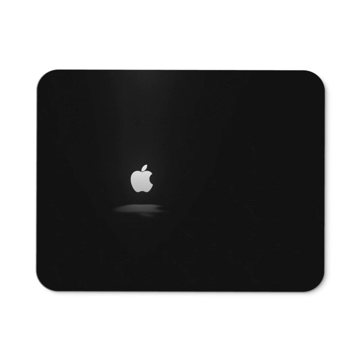 Mousepad Apple Dark Logo - 21.5 x 27 x 0.3cm