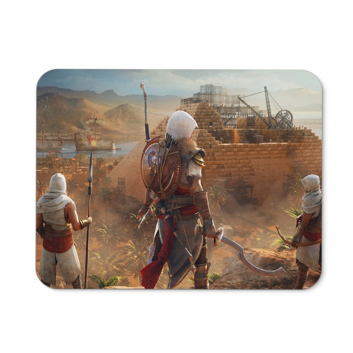 Подложка за мишка Assassin S Creed Origins Assassins Creed Origins The Hidden Ones DLC - 21,5 x 27 x 0,3 cm