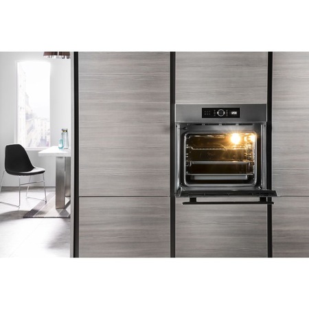 Cuptor incorporabil Whirlpool AKZ 6230 IX, Electric, 6th Sense, MF16, 65 l, Clasa A+, Autocuratare catalitica, Design Absolute, Inox Antiamprenta