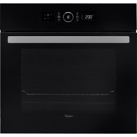 Cuptor incorporabil Whirlpool AKZ 6230 NB, Electric, Autocuratare catalitica, 6th Sense, 65 l, Clasa A+, Design Absolute, Negru