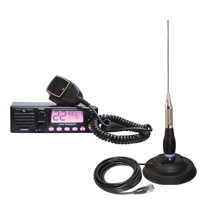 Комплект радиостанция CB TTi TCB-900 + Антена PNI ML100